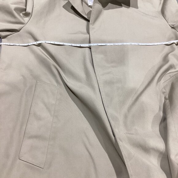 Vintage London Fog Maincoats Trench Coat – Classic Beige Rain Jacket - Picture 4 of 6